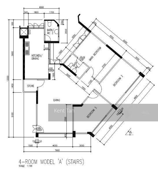 Blk 311 Jurong East Street 32 (Jurong East), HDB 4 Rooms #122784542